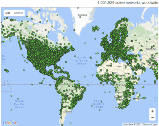 There Are Over Now 1,000,000 Active Meraki Networks Worldwide