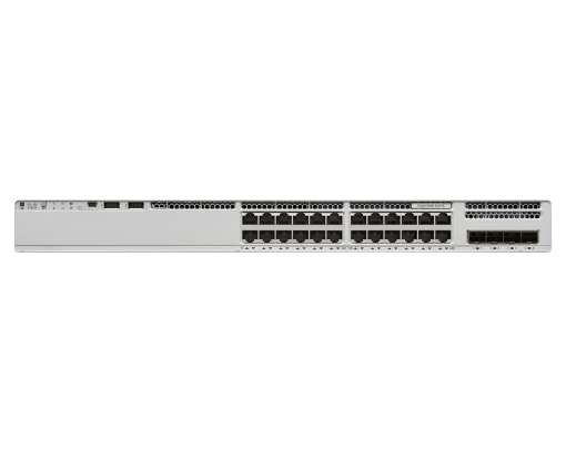 Switch C9200L-24P-4G 2GB RAM 4GB Flash 24 ports full PoE+, 4x 1G fixed uplinks